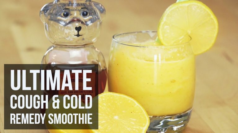 Ultimate Cough and Cold Remedy Smoothie | Natural Healthy Smoothie Recipe by Forkly