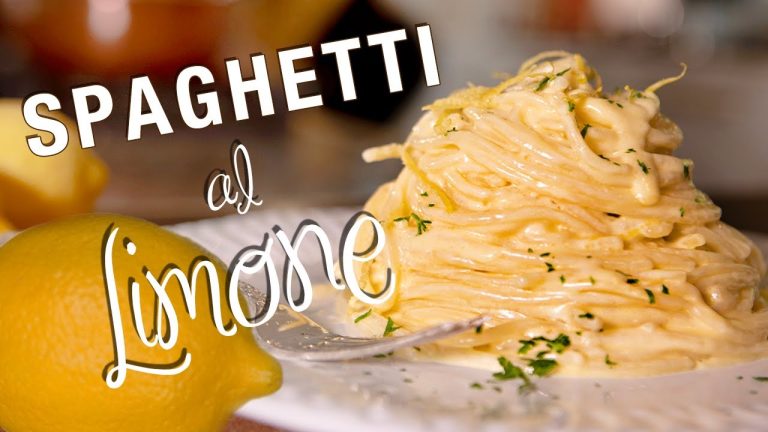 Spaghetti al Limone – Classic Lemon Pasta Recipe – The Pasta Queen