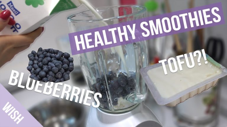 Healthy Smoothie Recipe | Tofu Smoothie | Healthy Lifestyle | Wishtrend