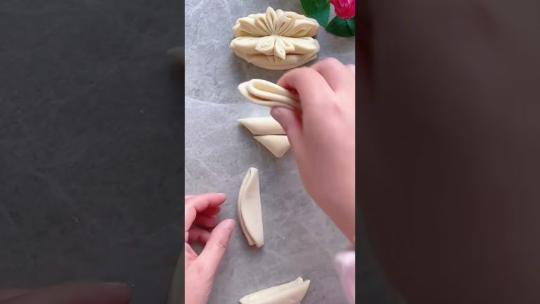 Bread Rolls, Bun Shapes, 149#asmr Pasta ice Cake#shorts