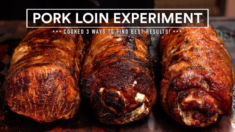 Stuffed Pork Loin Experiment – Cooked 3 Ways!