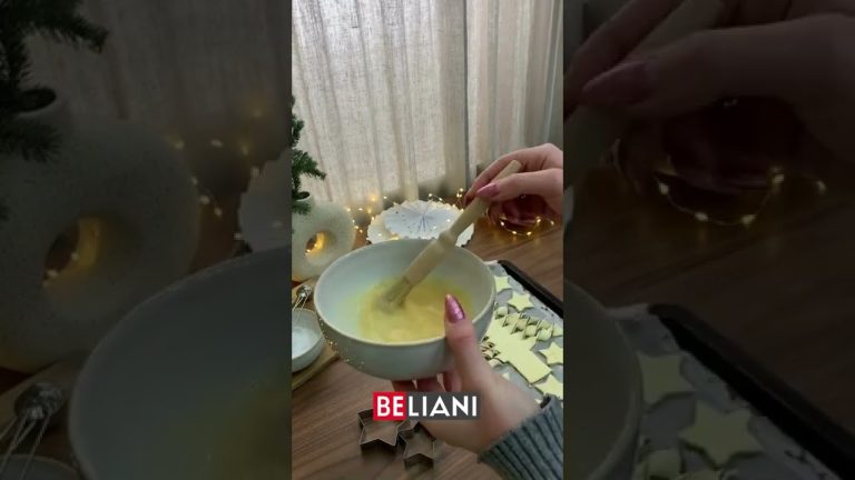 BELIANI – Puff Pastry dough Christmas Tree Recipe – best festive sweets for your winter party!