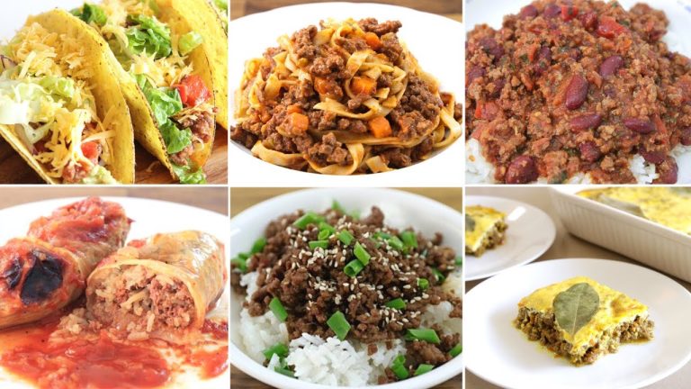 Ground Beef Recipes – 7 Easy Ways
