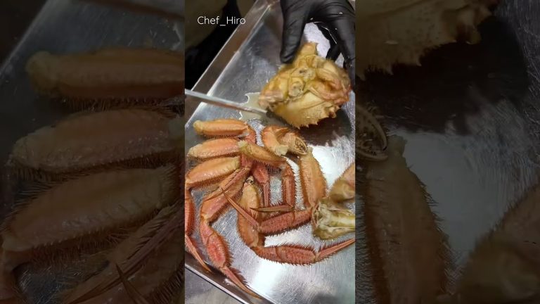 毛蟹のカニ味噌握りが美味すぎた #sushi#crab