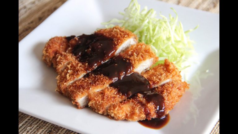 Tonkatsu (deep fried pork) Recipe – Japanese Cooking 101