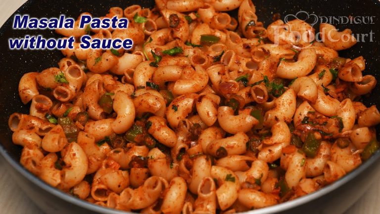 Spicy Masala Pasta Recipe/ Macaroni Recipe without Sauce/ Indian Style Pasta Recipe
