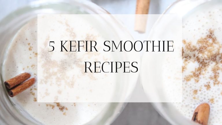 5 KEFIR SMOOTHIE RECIPES | NutriBullet Smoothie Recipes