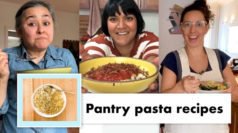 Pro Chefs Make 13 Kinds of Pantry Pasta | Test Kitchen Talks @ Home | Bon Appétit