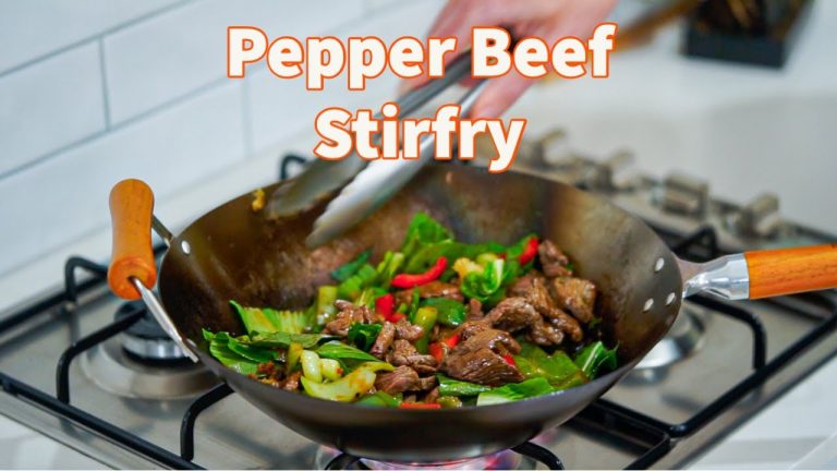 Quick & Easy Pepper Beef Stir Fry Recipe | Meal Prep Episode 18