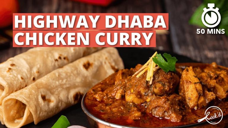 Highway Dhaba Chicken Curry | Dhaba Style Chicken Curry | Chicken Recipes | Cookd