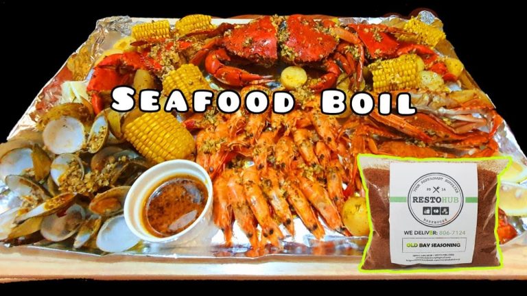 Seafood Boil | Easy Sea Food boil recipe | Old Bay Seasoning | Taste from j