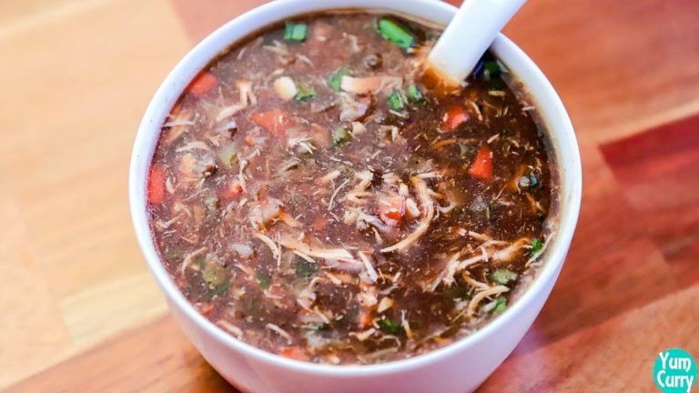 Hot n Sour Chicken Soup Recipe – Chicken Soup Recipe – Hot n Sour Soup Recipe