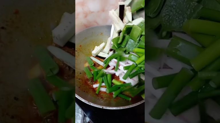 বজুরি ট্যাংরা শীতের সব্জি ঝাল #recipe #food #shorts #cooking #debirrannaghor