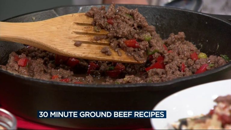 30 minute ground beef recipes