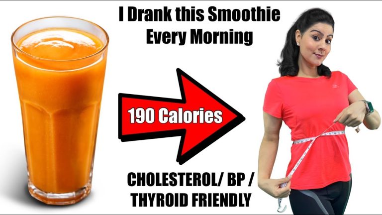 Quick n' Easy Healthy Low Calorie Breakfast Smoothie Recipes For Weight loss | Weight Loss Smoothie