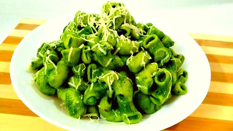 Green sauce Pasta I Hariyali Pasta I Healthy pasta recipes