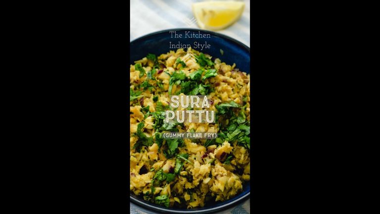 Sura Puttu | How to cook gummy flake | Shark fillet fry | Seafood recipes #shorts