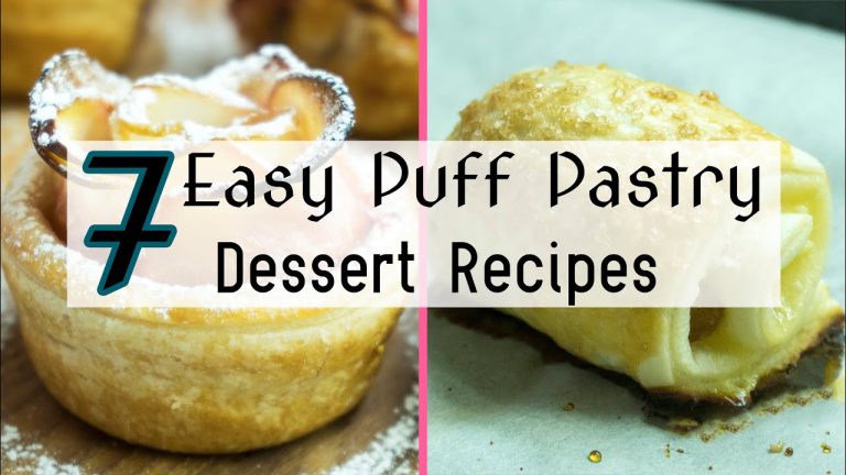 7 Easy Puff Pastry Dessert Recipes