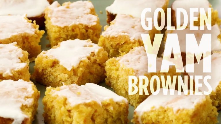 How to Make Golden Yam Brownies | Dessert Recipes | Allrecipes.com