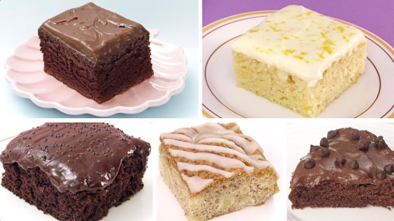 Top 5 Easiest Cakes Anyone Can Make at home – Quick and Easy Dessert Recipes