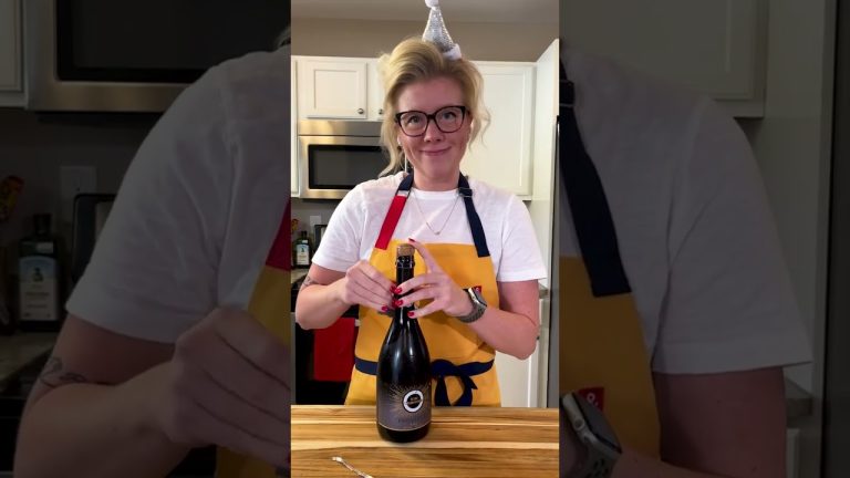 How to Open a Bottle of Champagne: Kitchen Advent Calendar Day 11 #Shorts