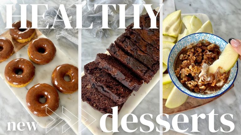 Healthy Dessert Recipes: easy at home, gluten free recipes