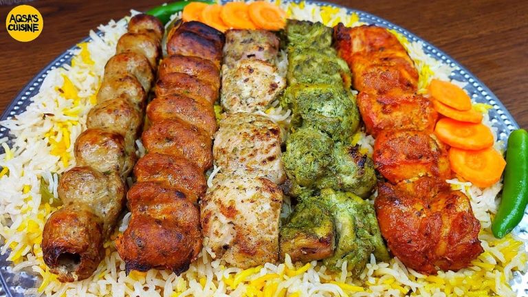 BBQ Platter, Chicken Kabab & Tikka Platter Recipe By Aqsa's Cuisine Kebab, Tikka, Boti, Dawat Recipe