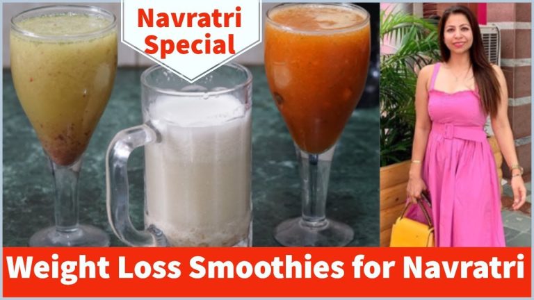 3 Weight Loss Smoothie Recipes for Navratri | Smoothies Diet For Weight Loss | Fat to Fab