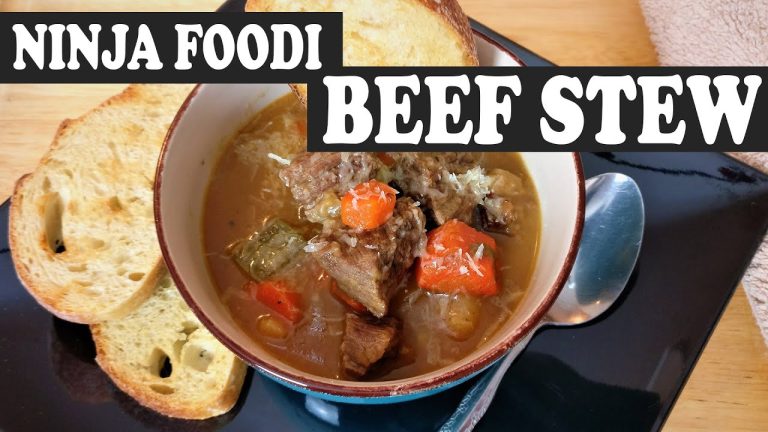 BEEF STEW | EASY NINJA FOODI RECIPE | BEST SLOW COOKER RECIPE