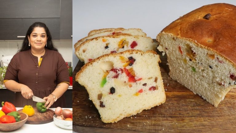 Make This Fluffy Pillow Like Christmas Bread – Sweet Fruit Bread Recipe