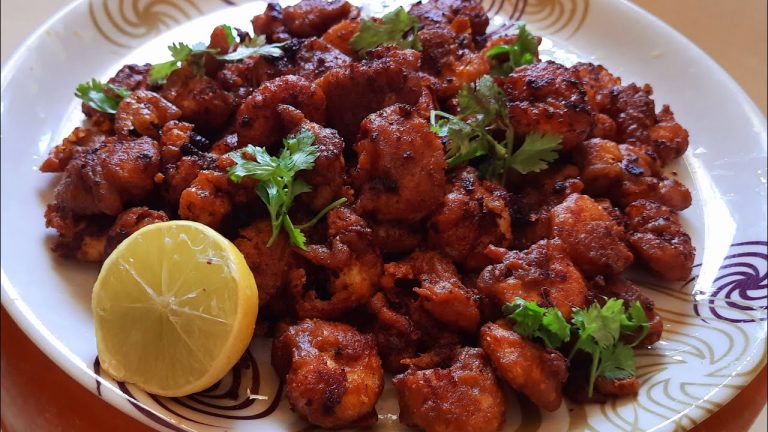 Prawn 65 | Crispy Prawn 65 | Starter | இறால் 65 | Seafood Recipes | Hanu creations