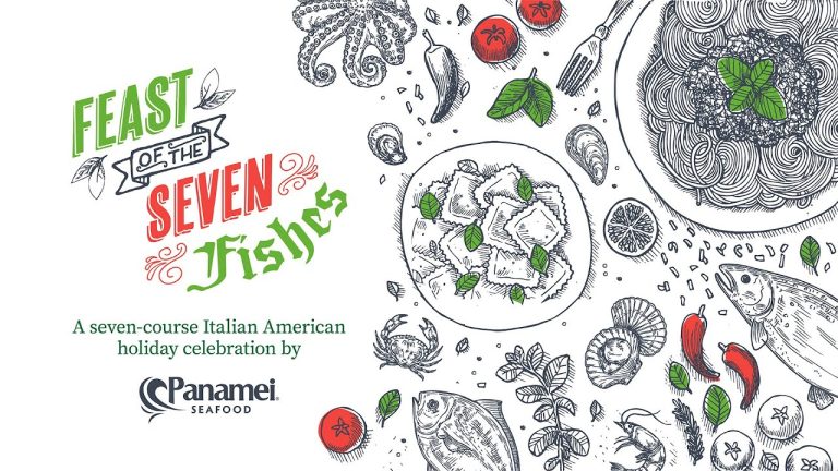 Panamei's #FeastOfTheSevenFishes 🎄 Celebrating the Holidays with delicious seafood recipes 🐟🦑🦐
