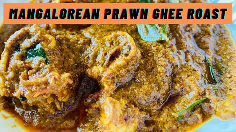MANGALOREAN STYLE PRAWN GHEE ROAST (Watch in HD)/ SEAFOOD RECIPES/ SEAFOOD DISHES/ SHRIMP RECIPE