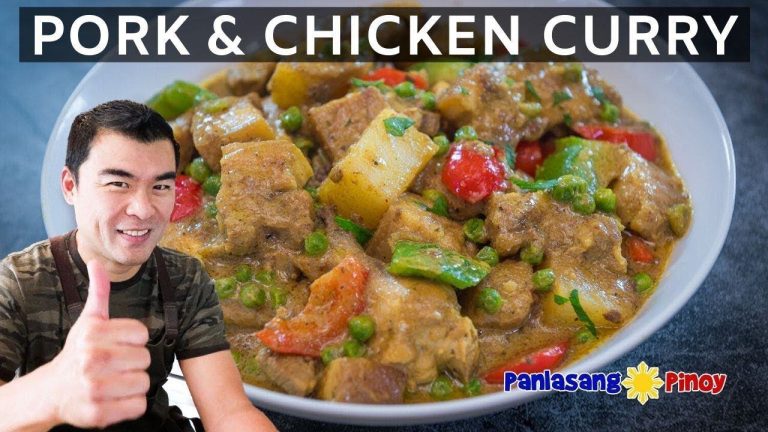 Pinoy Style Pork and Chicken Curry