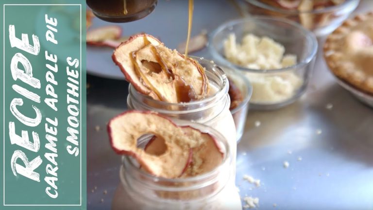 Caramel Apple Pie Smoothie Recipe with Special Guest – The Domestic Geek