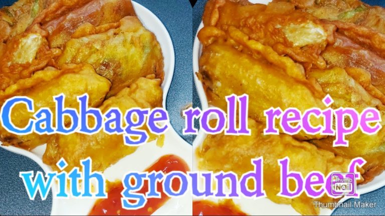 Cabbage Roll Recipe With Ground Beef | Cabbage Roll | Belive me try it once