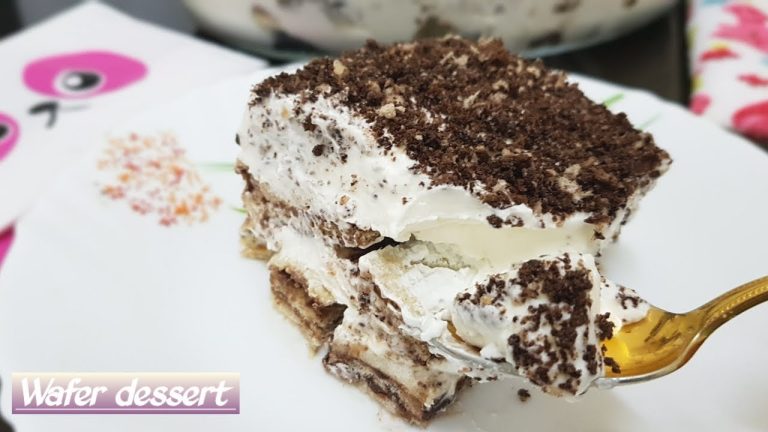 Easy wafer dessert recipes – 3 Ingredients || Art of Kitchen ||