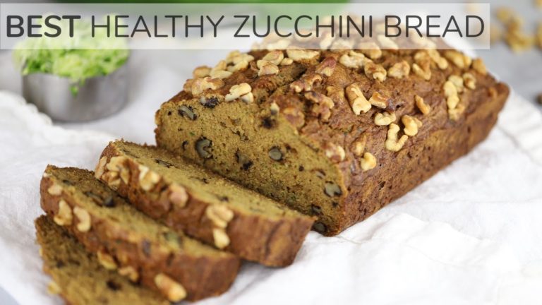HEALTHY ZUCCHINI BREAD RECIPE