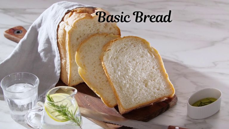 Panasonic Breadmaker Recipe: Basic Bread