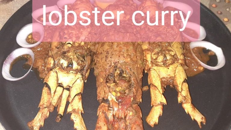 #SeafoodRecipes  Lobster Recipe | Delicious Lobster Curry  | Lobster tail | King Size Lobster Recipe
