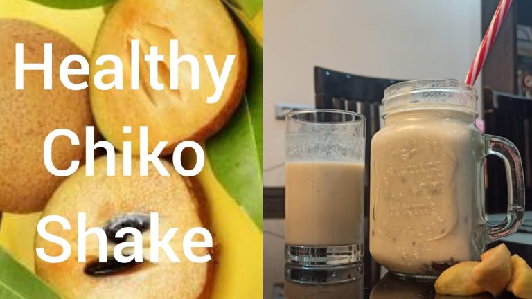 Healthy smoothie recipes  || chikoo smoothie for weight loss || healthy breakfast..