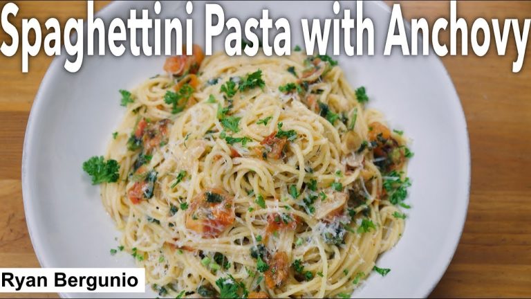 PASTA WITH ANCHOVY