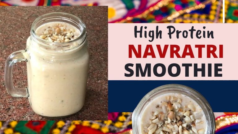 High Protein Navratri Smoothie Recipe | Easy to Make Instant Upvas Drink for Weight Loss | Hindi