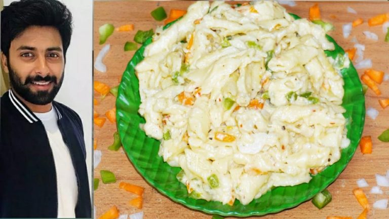 Cook With Comali Ashwin’s White Sauce Pasta recipe in Tamil | Cheesy White Sauce Pasta Recipe