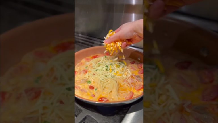 QUICK AND EASY PASTA #shorts #recipe