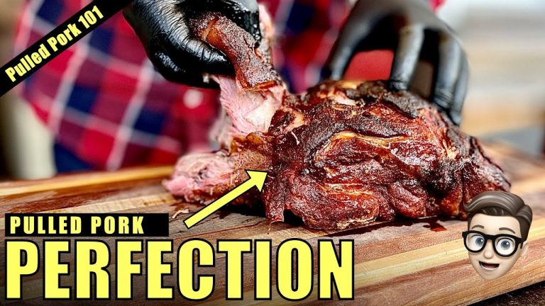 How to smoke perfect PULLED PORK every time!  Kamado Joe 101