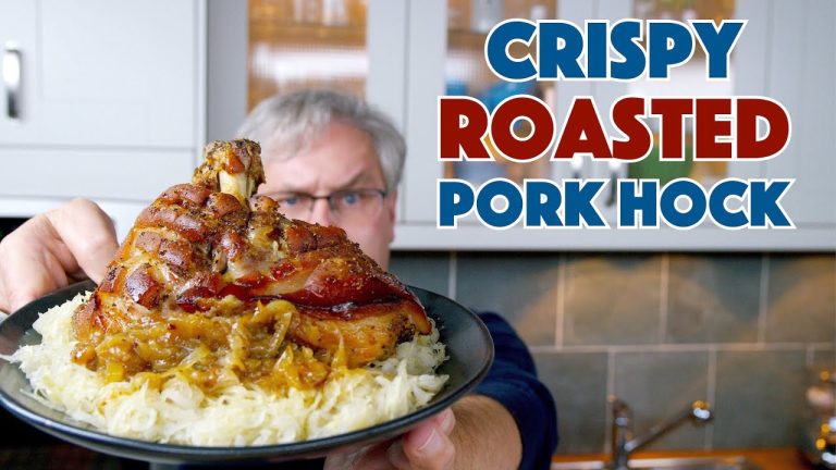 🏆 Roast PORK HOCK With CRISPY Skin Schweinshaxe Recipe