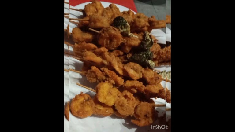 #Fry Seafood delious fry fish and prawns