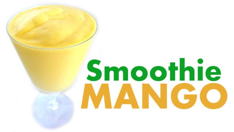 Mango Smoothie Recipe – Mangoes Tropical Smoothie – Tropical Fruit Smoothie Recipes – HomeyCircle
