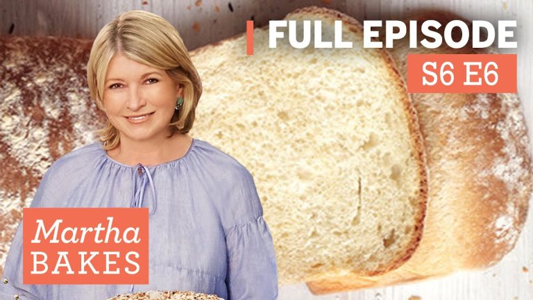 Martha Stewart Bakes Cinnamon Raisin Bread + Other Bread Recipes | Martha Bakes S6E6 “White Bread”